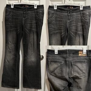 Grane Denim Jeans Black Mid rise size 13